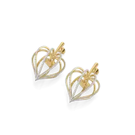 Wrapped in Love - Lab Diamond Drop Earrings thumbnail 5