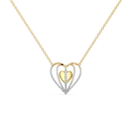 Wrapped in Love - Lab Diamond Necklace thumbnail 2