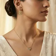 Wrapped in Love - Lab Diamond Necklace thumbnail 4