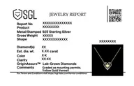 Wrapped in Love - Lab Diamond Necklace thumbnail 6
