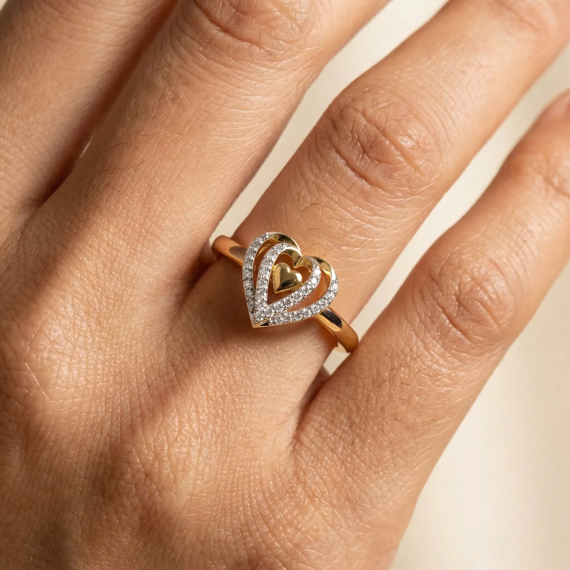 Wrapped in Love - Lab Diamond Ring