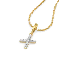 X-tra Spark - Lab Diamond Alphabet Pendant thumbnail 2