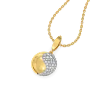 Yin Yang - Lab Diamond Pendant thumbnail 3